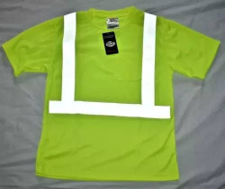 4pcs Big Mens's 4x Hi-Vis Class 2 Saftey Shirts -Genuine TINGLEY - $50 (clove lake)