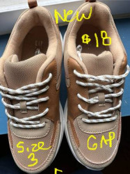 GAP SNEAKERS(SIZE 3-BOYS -NEW) - $15 (Brooklyn)