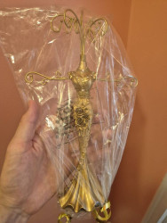 Luxury Golden Coating Jewelry Display Stand (NEW) - $10 (Forest Hills)