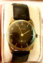 Mad Men 1956 Bulova men's watch - $350 (Port Washington)