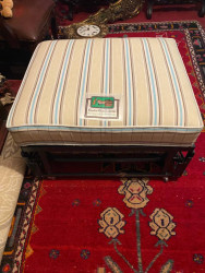 Ottoman/ Twin bed Castro Convertible like new & on wheels - $425 (Bx)