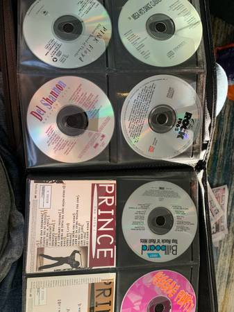 120 ASSORTED CD’S &CARRYING CASE - $65