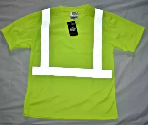 4pcs Big Mens's 4x Hi-Vis Class 2 Saftey Shirts -Genuine TINGLEY - $50 (clove lake)-pic_1