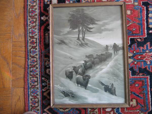 ART. ETCHINGS wooden mask khi FRAMES (LARGE, SMALL: WITH GLASS) - $15 (Midtown West)-pic_1