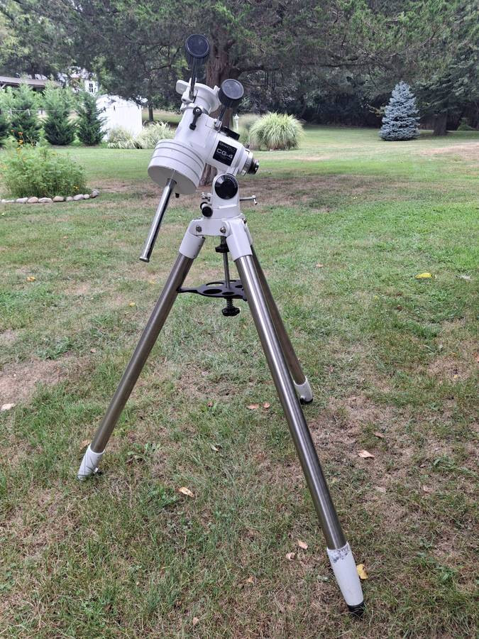 Celestron Omni CG4 CG-4 XLT German Equatorial Telescope Mount Tripod - $265 (Bayside)-pic_1