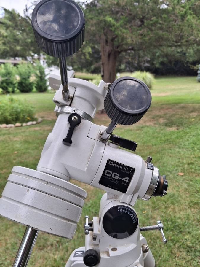 Celestron Omni CG4 CG-4 XLT German Equatorial Telescope Mount Tripod - $265 (Bayside)-image