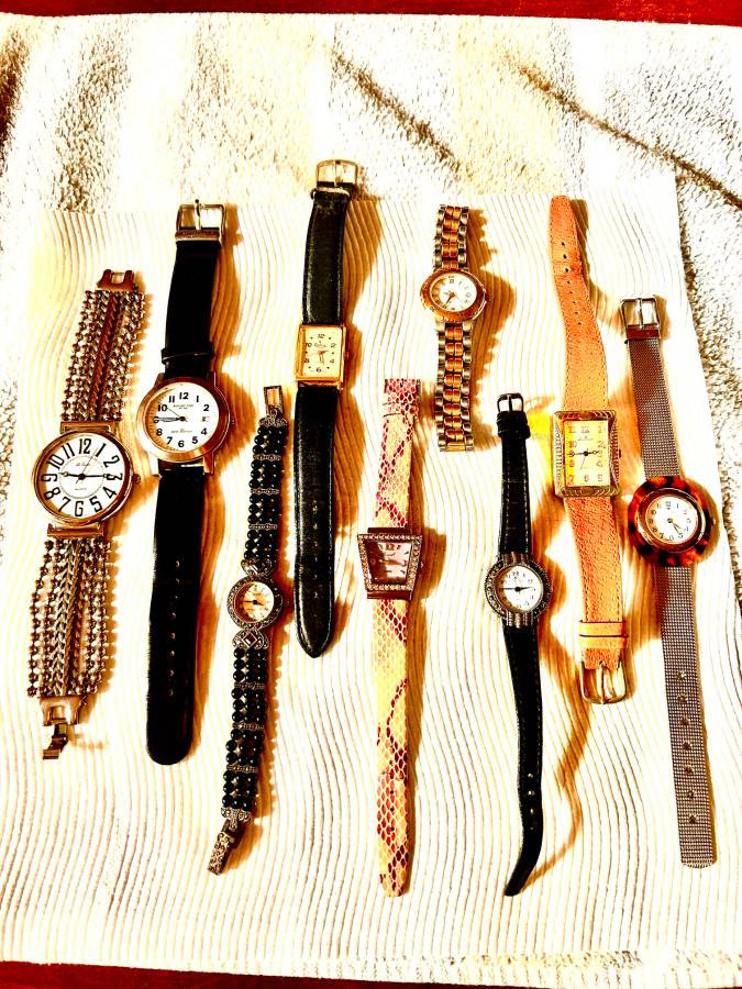Costume women's watches lot. (9) - $120 (Port Washington)