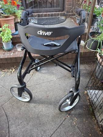 Drive Nitro Sprint Rollator Walker - $75 (Bayside)-pic_1