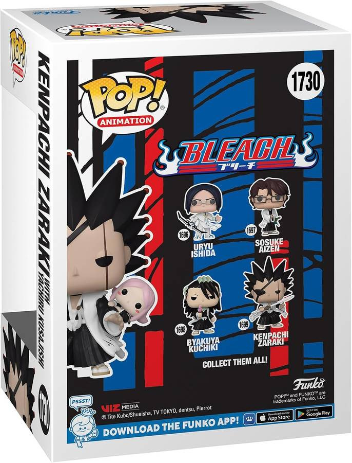 Funko POP! Animation: Bleach - Kenpachi with Yachiru - $25 (Norwalk, CT)