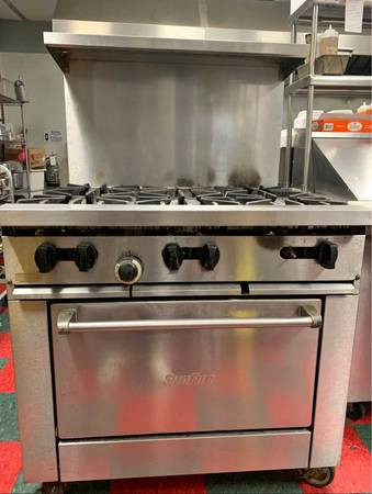 HOBART Sunfire Commercial LP Grill - $1,000
