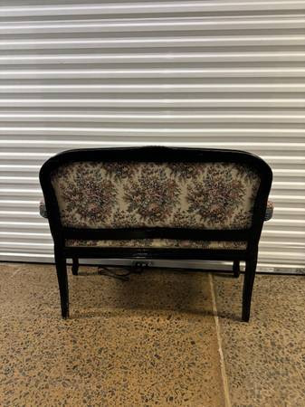 Vintage French needlepoint settee-pic_3